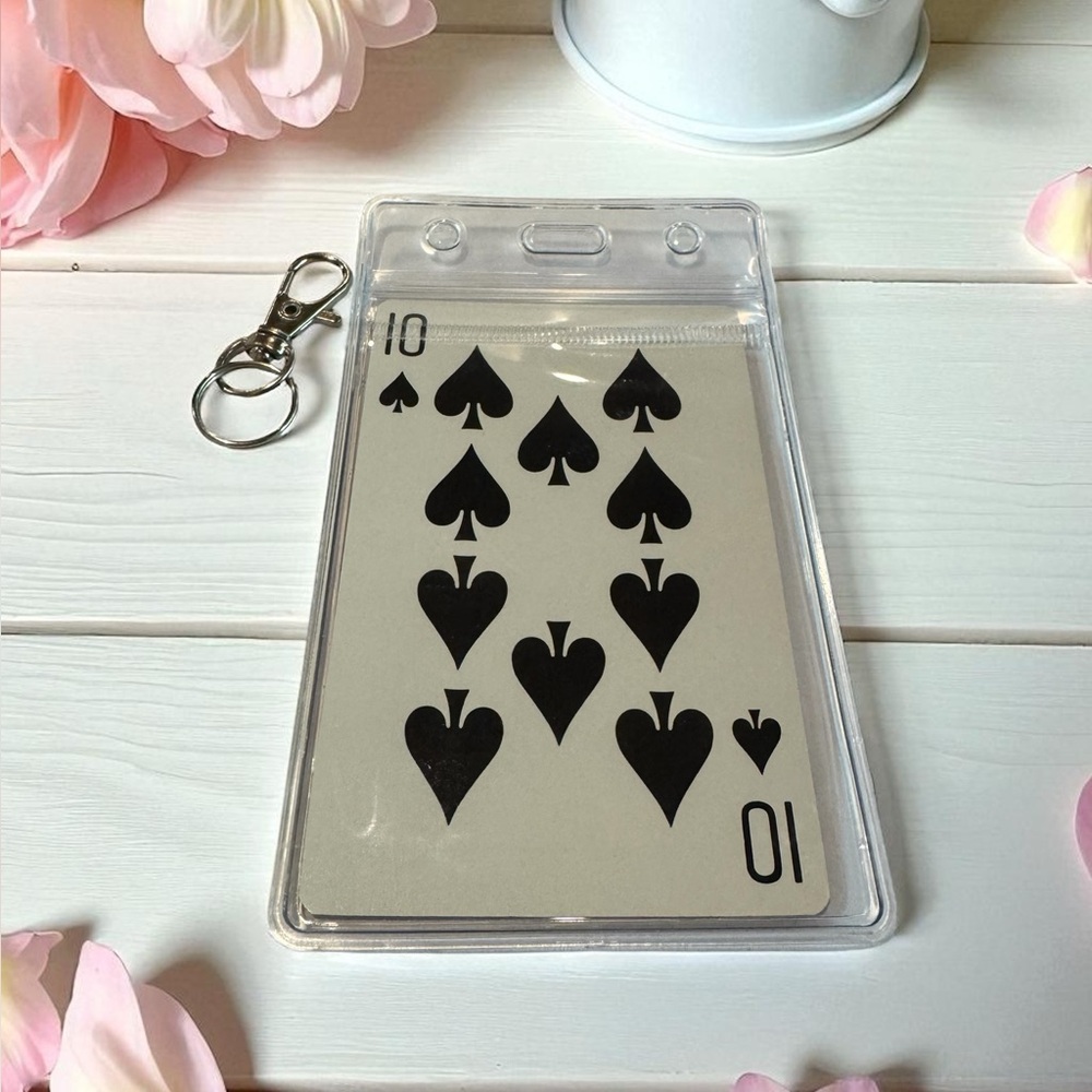 Tiffany & Co. 10 of Spades Playing Card